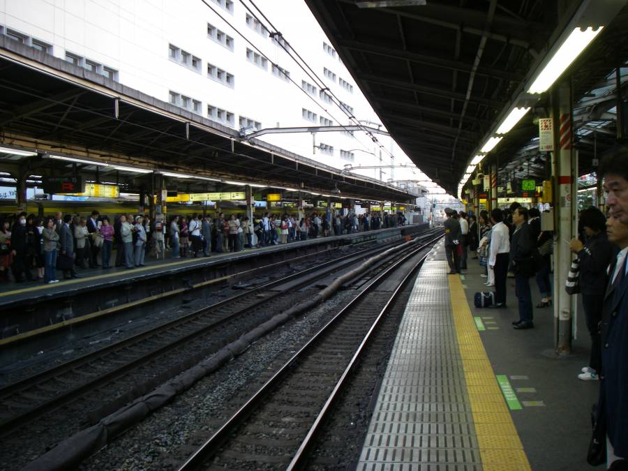 Nostalgic crowded trains