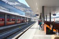 Swiss train stations are so clean they remind me of Japan